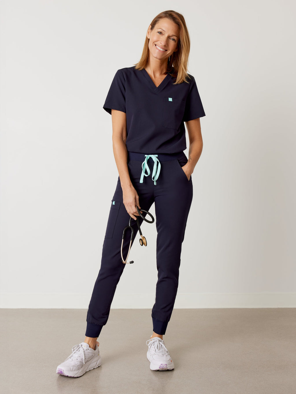 DEMI - AZUL MARINO - Pantalón Jogger