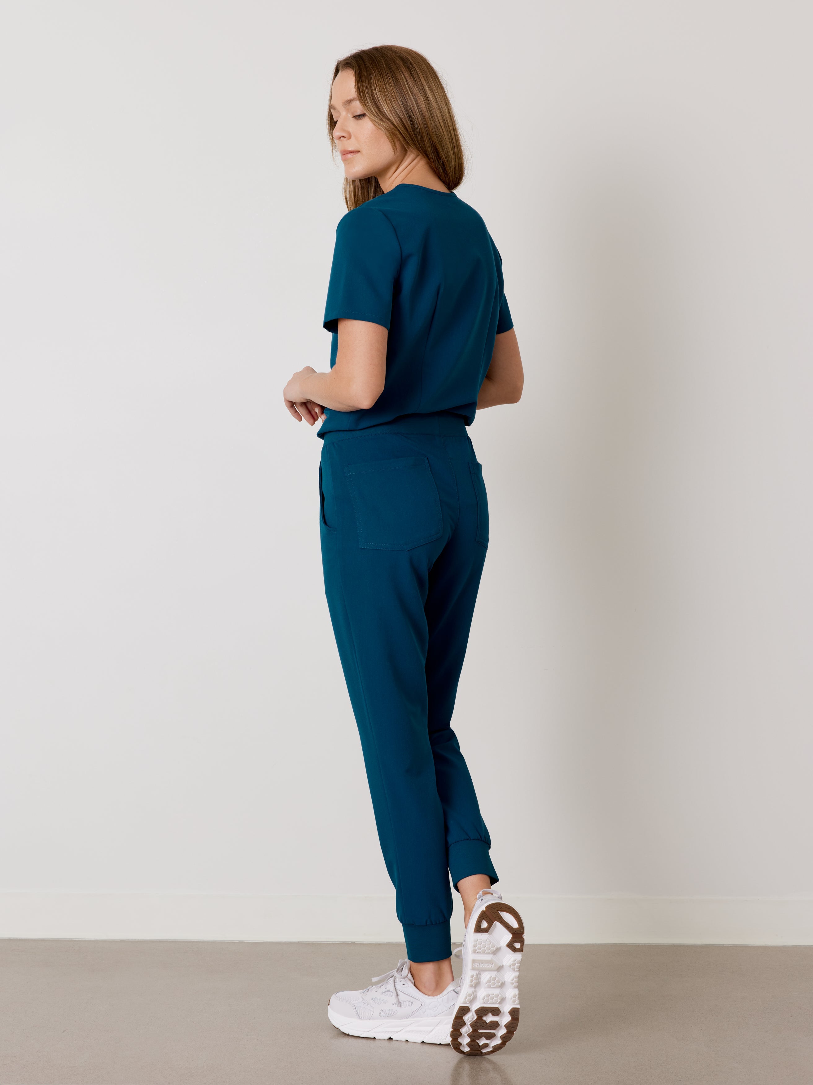 DEMI RE-GARDE™ - AZUL ÓPALO - Pantalón jogger médico - SILVADUR™