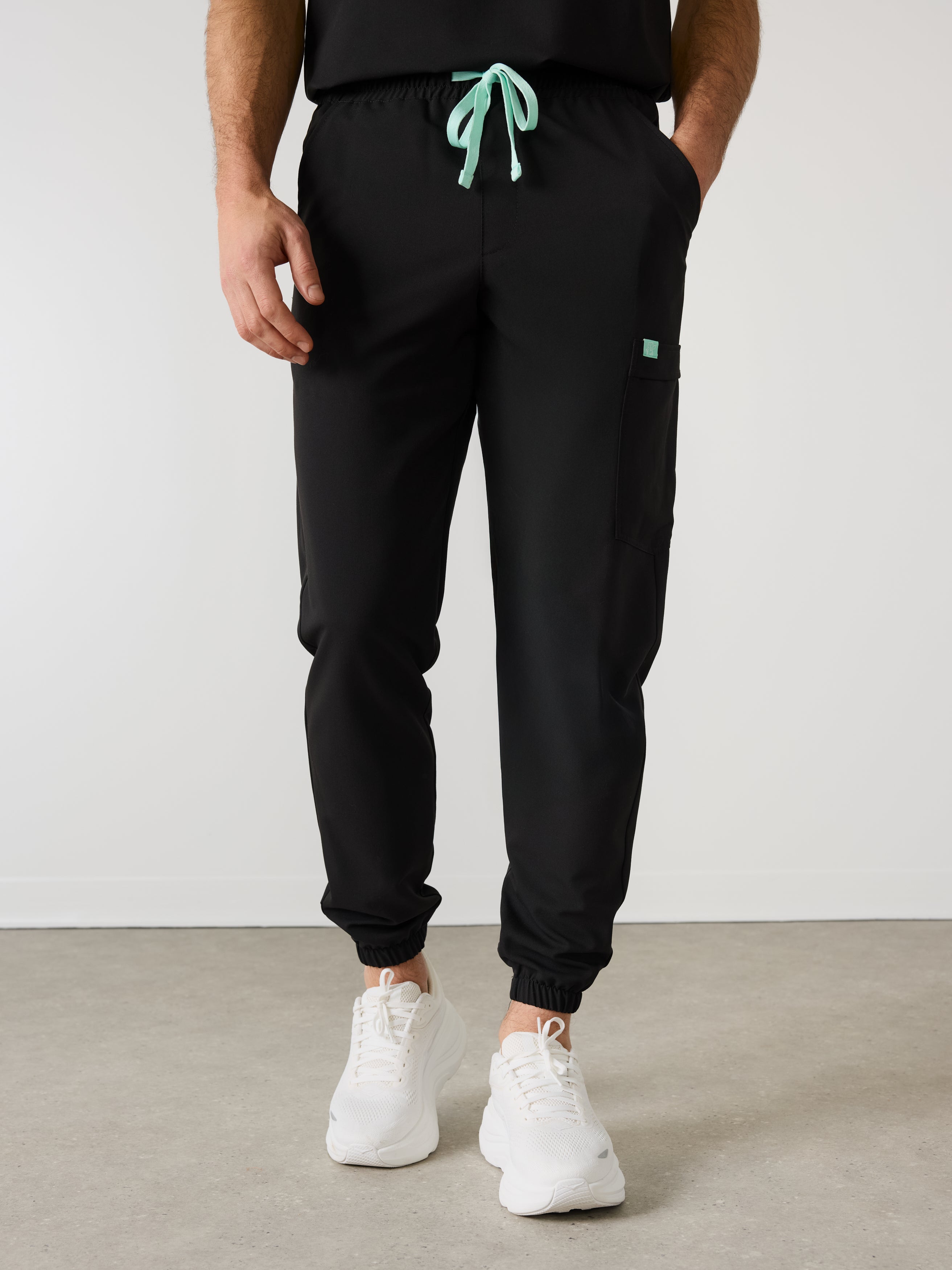 WILLIAM RE-GARDE™ - NEGRO - Pantalón jogger médico - SILVADUR™
