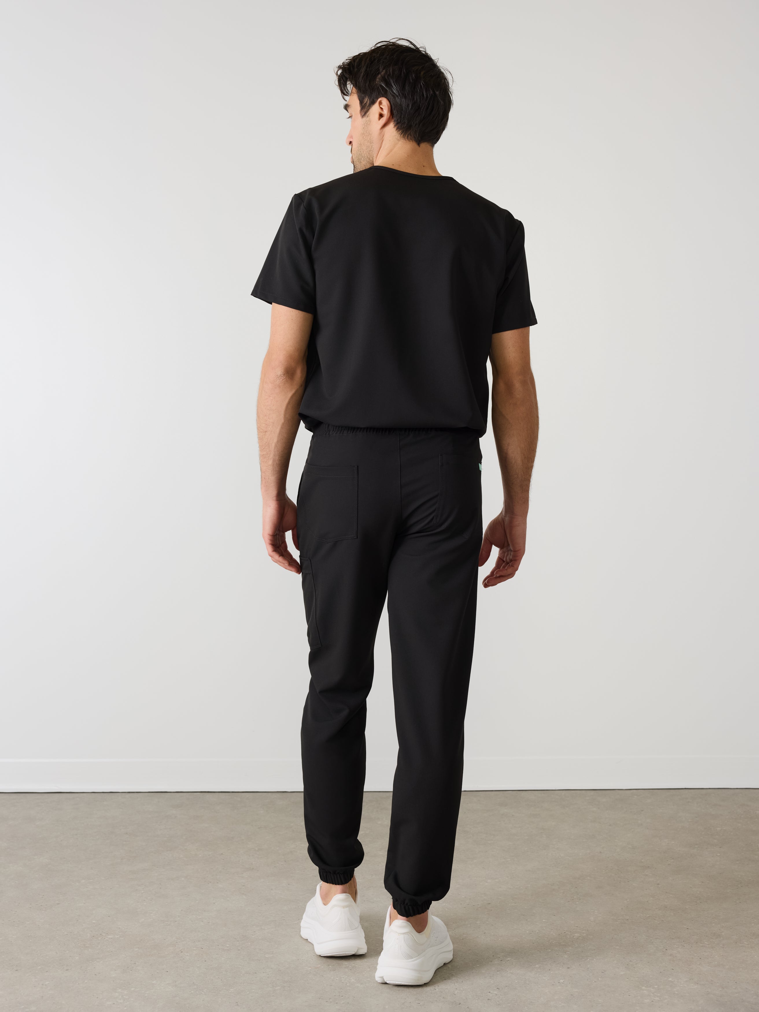 WILLIAM RE-GARDE™ - NEGRO - Pantalón jogger médico - SILVADUR™