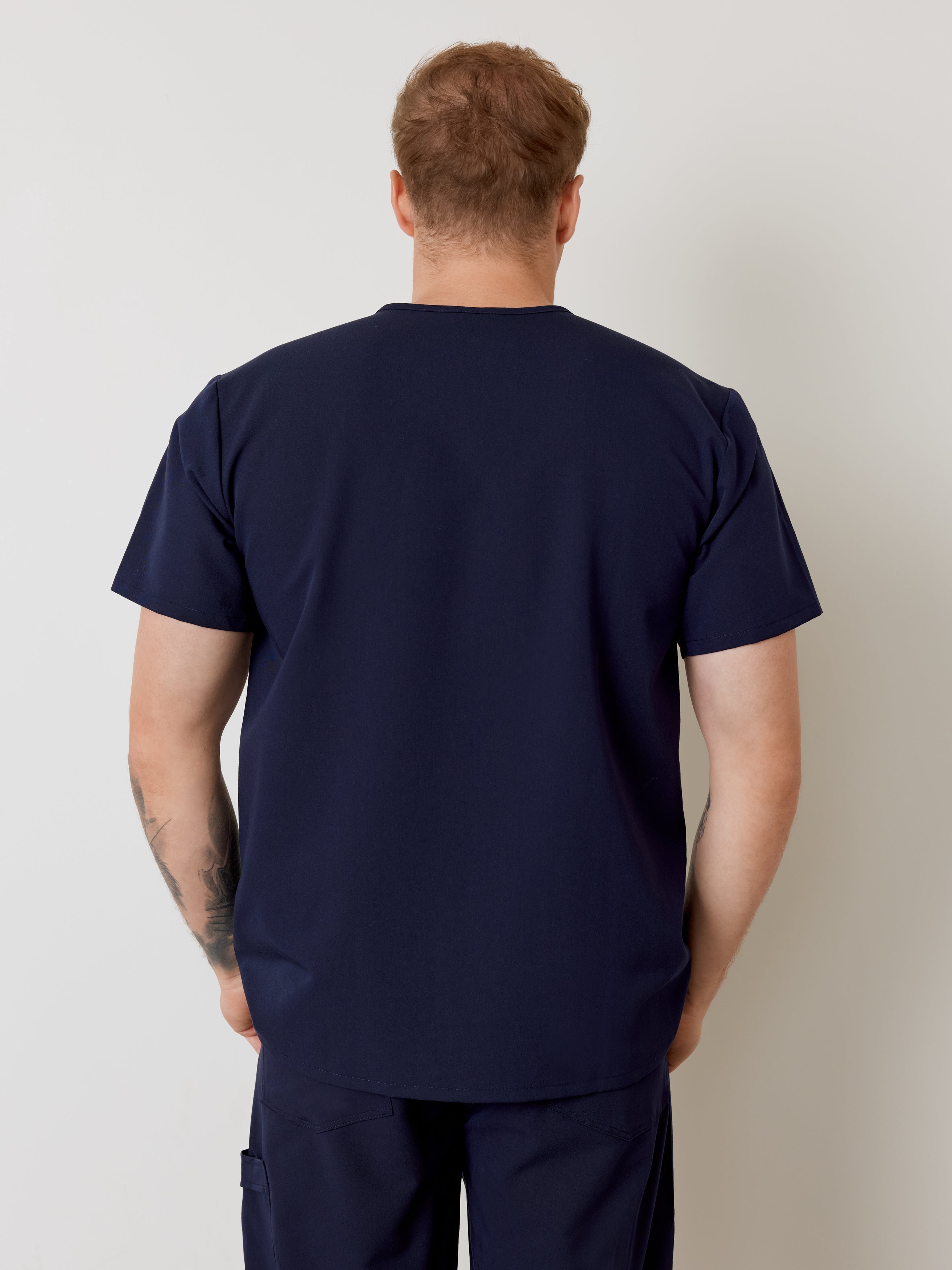 LOGAN RE-GARDE™ - AZUL MARINO - Chaqueta de hombre de un bolsillo - SILVADUR™