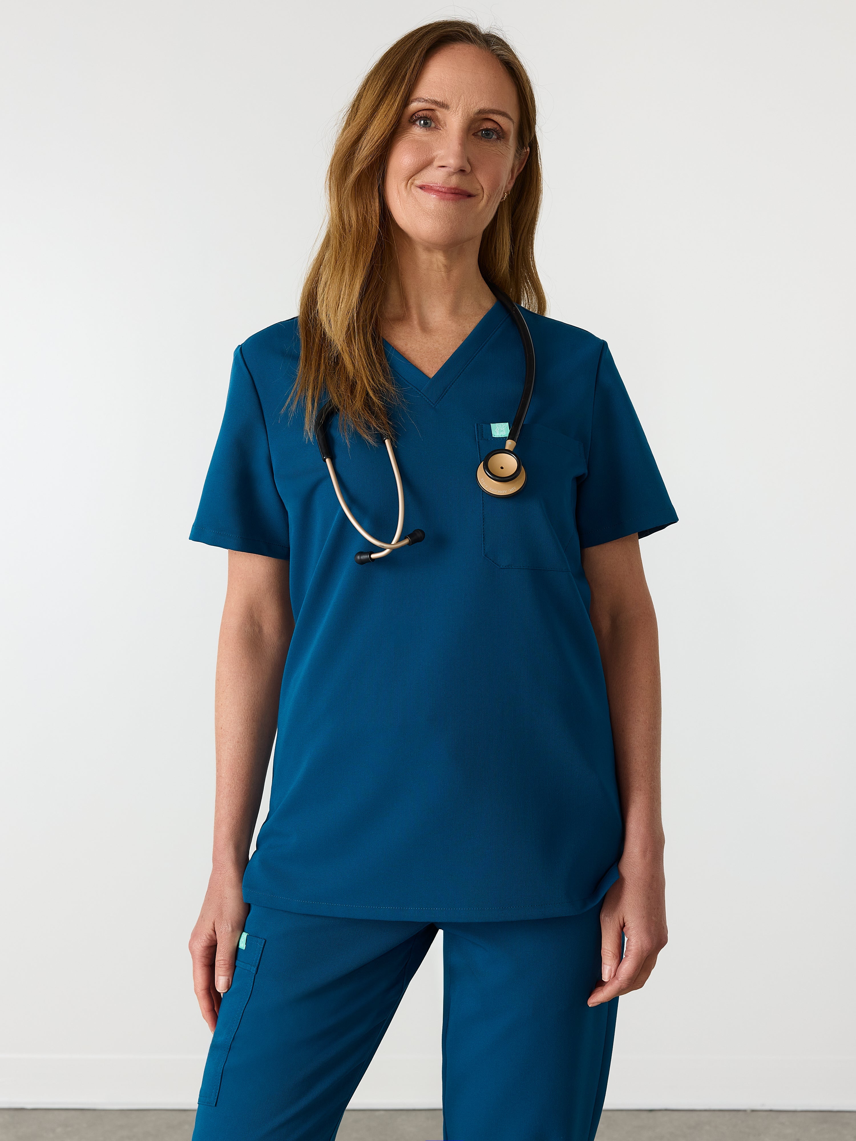 GABRIELLE RE-GARDE™ - AZUL ÓPALO - Chaqueta con Un Bolsillo - SILVADUR™