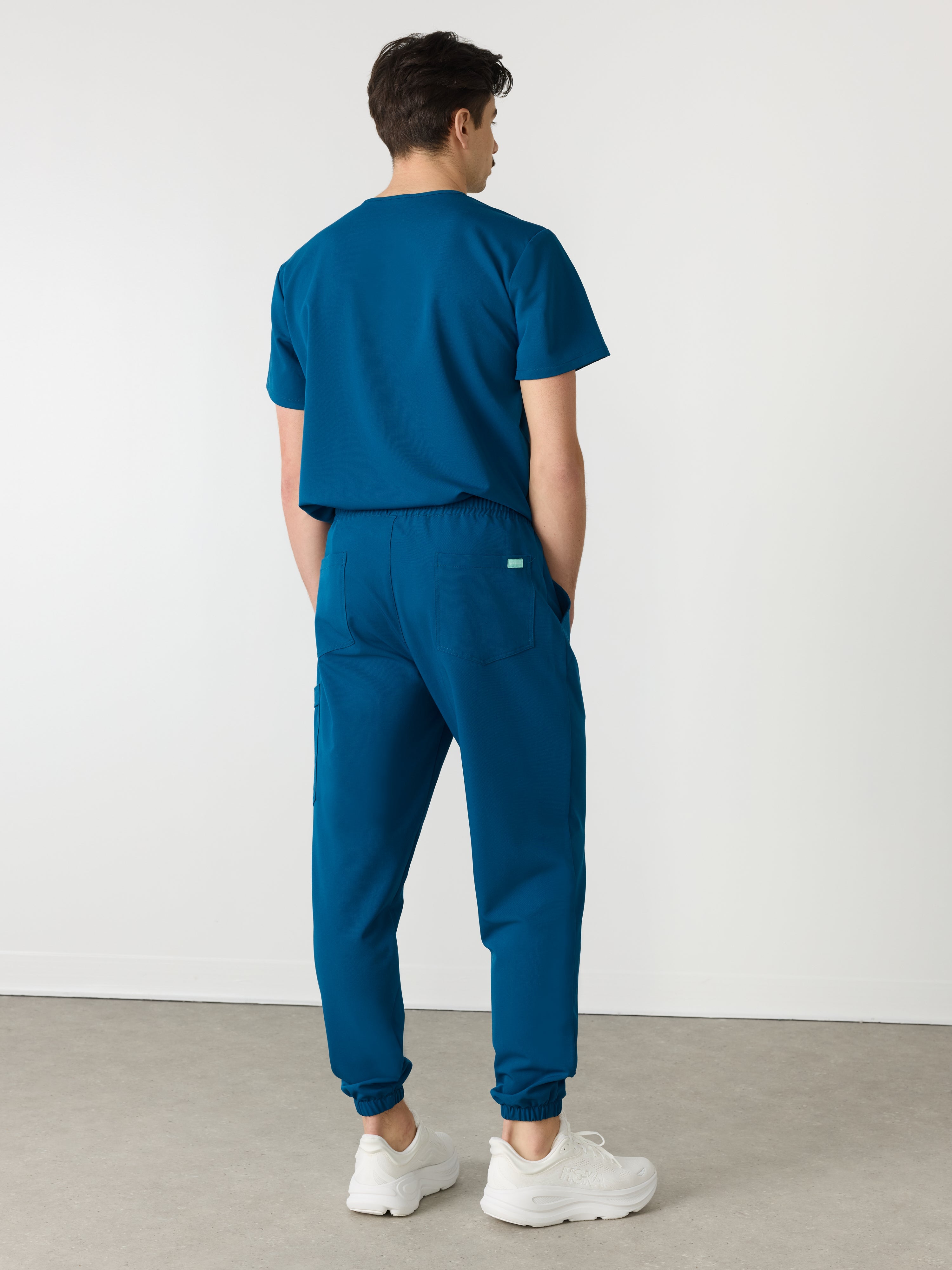 WILLIAM RE-GARDE™ - AZUL ÓPALO - Pantalón jogger médico - SILVADUR™