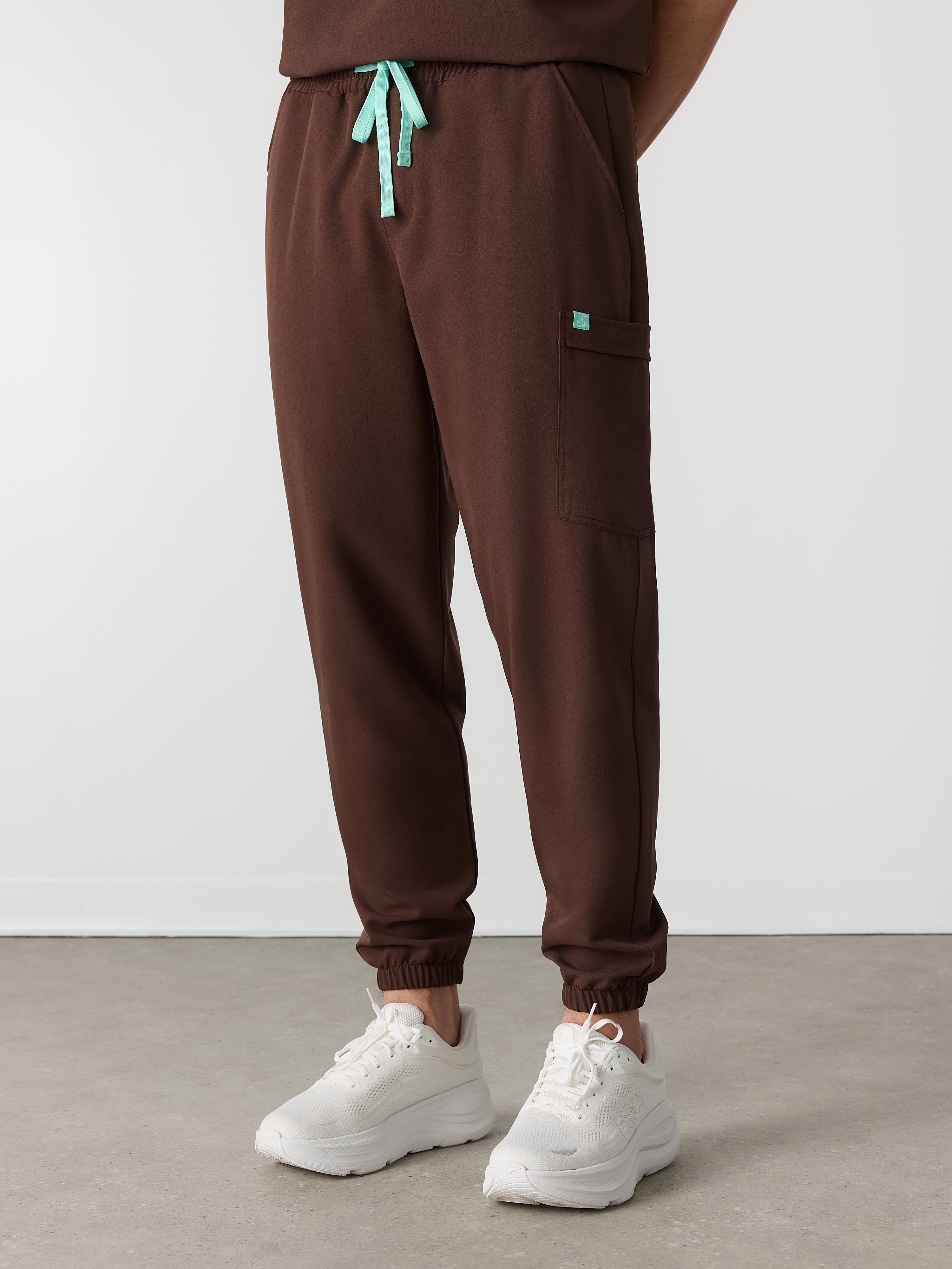 WILLIAM RE-GARDE™ - CHOCOLATE - Pantalón jogger médico - SILVADUR™