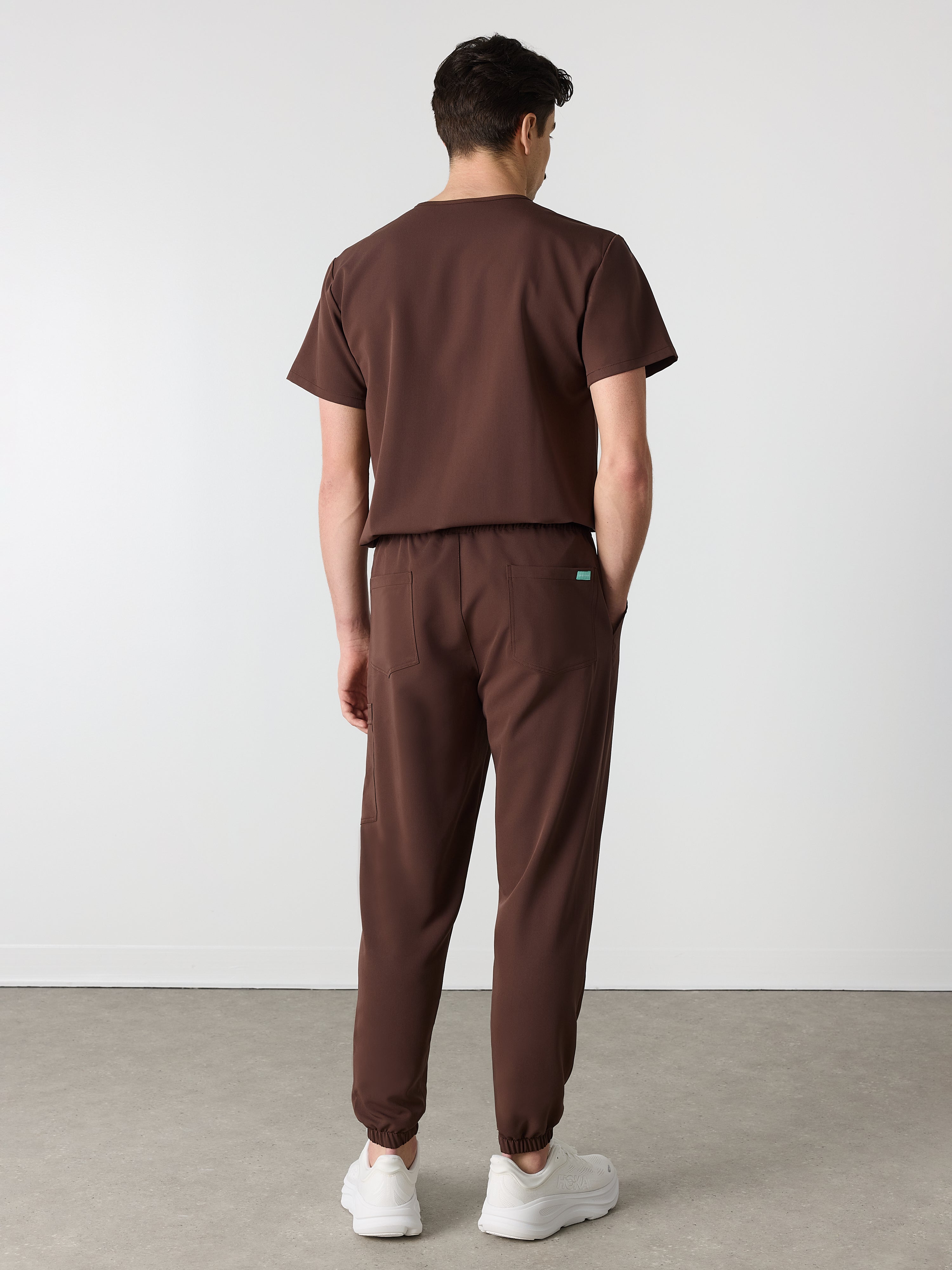 WILLIAM RE-GARDE™ - CHOCOLATE - Pantalón jogger médico - SILVADUR™