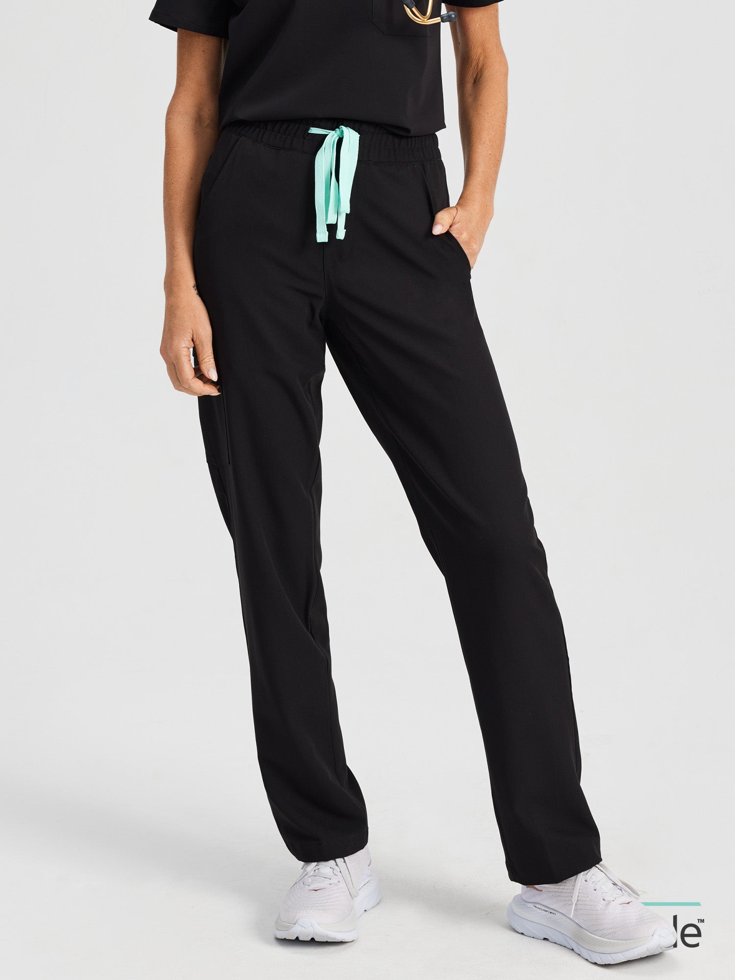 JULIETA RE-GARDE™ - NEGRO - Pantalón médico - SILVADUR™