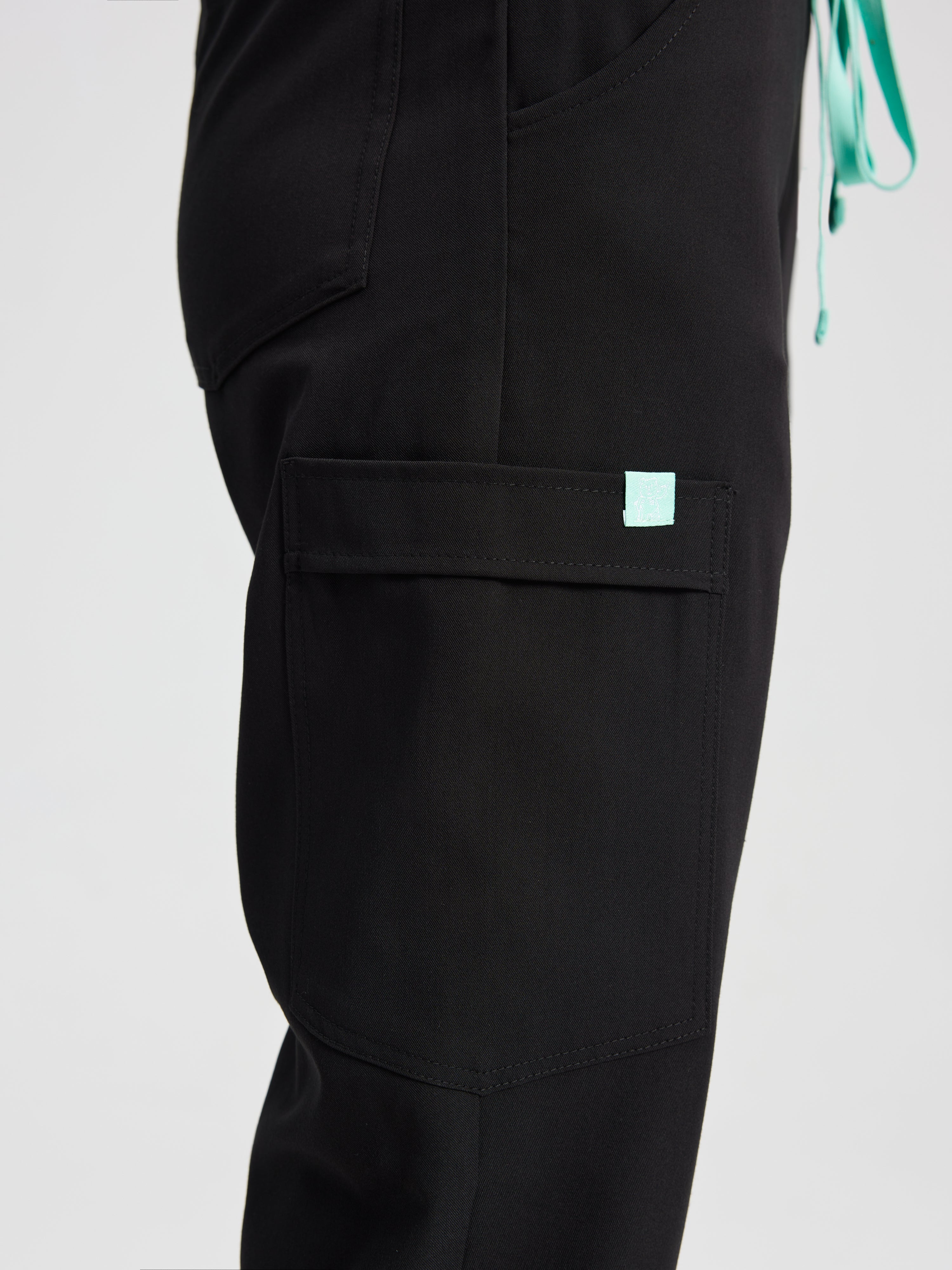 DEMI RE-GARDE™ - NEGRO - Pantalón jogger médico - SILVADUR™