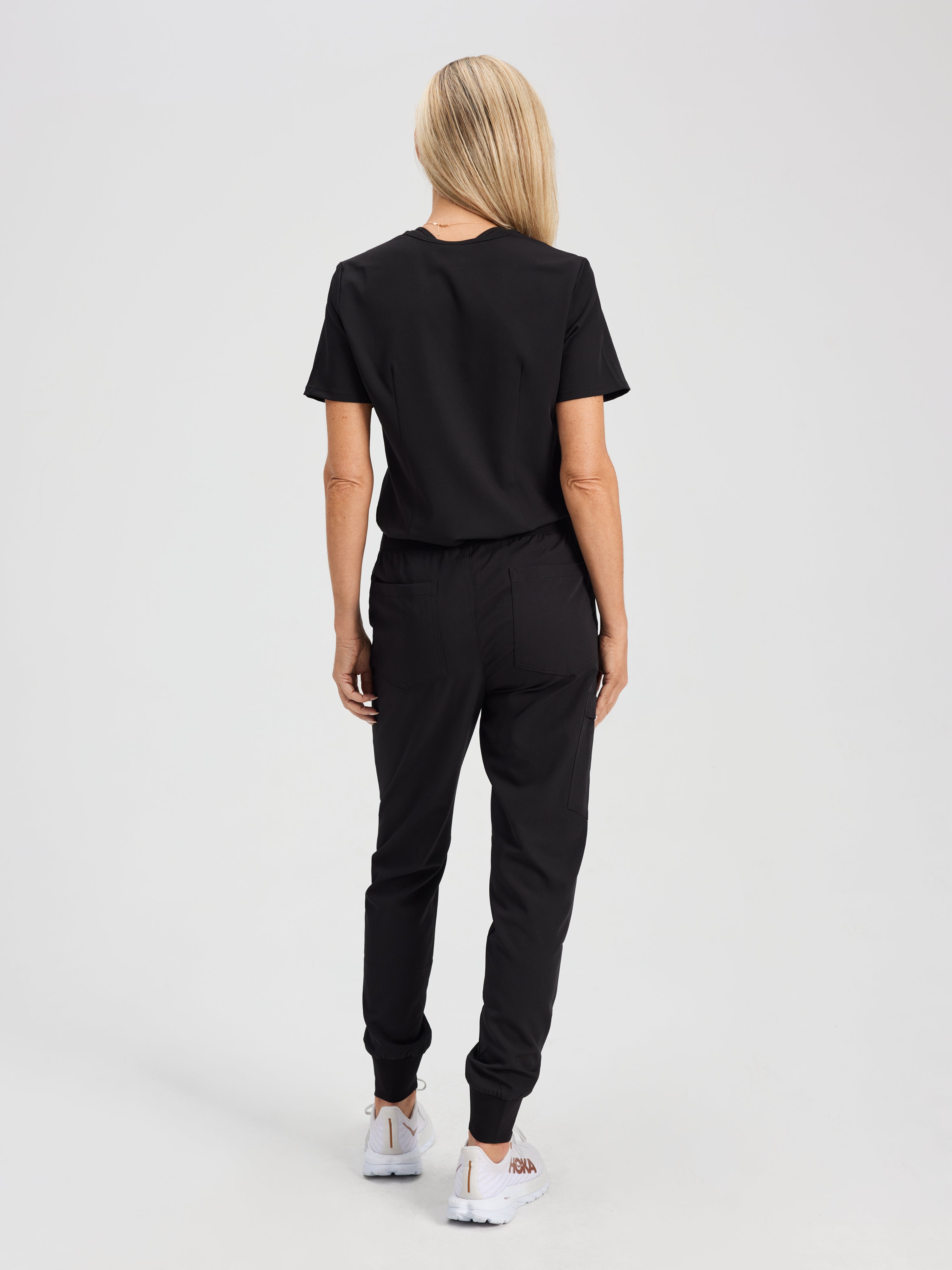 DEMI RE-GARDE™ - NEGRO - Pantalón jogger médico - SILVADUR™